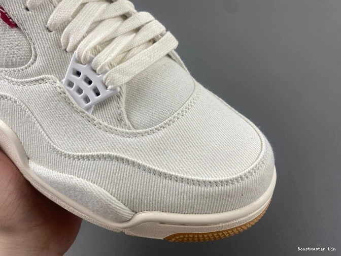 Bmlin shoes Levi's 'White' Air AO2571-100 4 Jordan x 0723